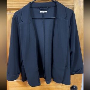 Maurices Black Open-Front Blazer